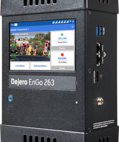 New Dejero Mobile Transmitter Offers First Responders Enhanced Reliability and Security