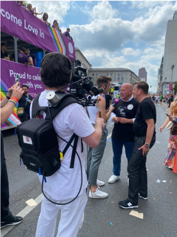 Dejero Provides Connectivity for Unrestricted Live Multi-Camera Production of Pride Events across Europe for OUTtv