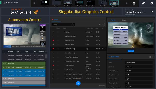 Imagine Aviator Launches Essentials Channel Graphics Offering with Singular.live Partnership